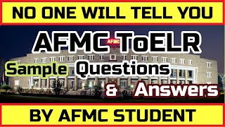 ToELR  AFMC  SCREENING PROCESS  AFMC Pune  AFMC student  AFMC ToELR test  NEET [upl. by Licha]