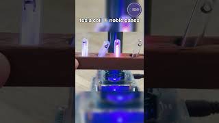 tesla coil vs gases [upl. by Nylasoj]