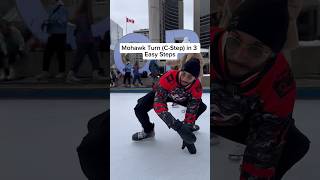 How To Mohawk Turn 🔥😳 iceskating tutorial shorts [upl. by Myron]