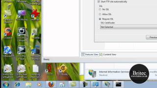 How to setup an FTP Server in Windows using IIS by Britec [upl. by Papst990]