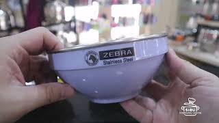 Zebra Thailand Colour Bowl [upl. by Jehanna]