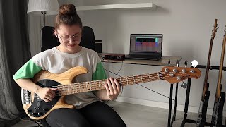 MUNA  One That Got Away Bass Cover [upl. by Kreitman628]