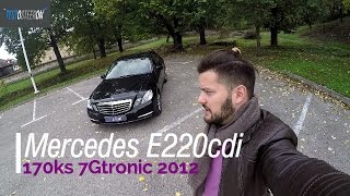 TEST MERCEDES E220CDI W212 170KS 7GTRONIC 2012 [upl. by Steep372]