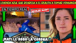 😱INCREIBLE LEYENDA AZUL QUE REGRESA A EL REALITY A TOMAR VENGANZA MATI LE ROBO LA CORONA EXATLON [upl. by Ayyn]