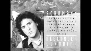 LONQUICH plays SCHUMANN Gesänge der Frühe Op133 1991 [upl. by Faires]