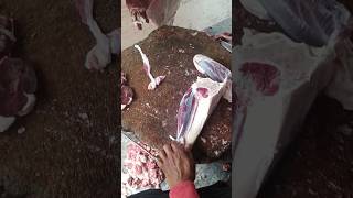 Bong cutting meat streetfood [upl. by Ytsirhk]