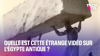 Quelle est cette étrange vidéo sur lÉgypte antique [upl. by Jaquenette]