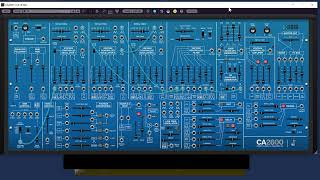 JAM REASON CA2600 ARP2600 emulation by Cherry Audio [upl. by Ymmat189]