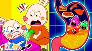 Help Tokki Has A Bubbly Tummy  Learn Kids Healthy Habits With Tokki And Lilly  Tokki Channel [upl. by Melisent]