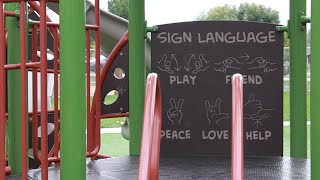 New Corvallis allabilities playground dedicated to teachers who died [upl. by Abeh749]