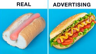 13 Tricks Advertisers Use To Make Food Look Delicious  Food Photo Hacks [upl. by Earley]