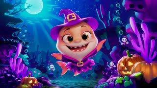 Baby Shark Halloween Song  Nursery Rhymes  Kids Songs  Sing Along [upl. by Edmead472]