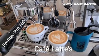 Profitec pro 700 Café Lattes [upl. by Girard340]