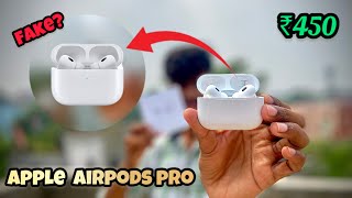 Apple Airpods pro in just ₹450 from delhi chor bazaar amp Instagram  Is this worthit  Fake or real [upl. by Ayidan]