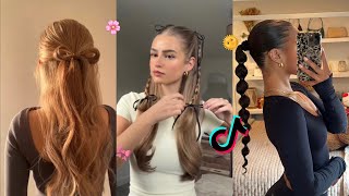 Easy and cute hairstyles for straight hair🎀🌞 [upl. by Aia]