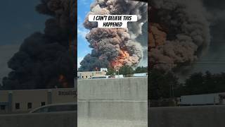 Massive Chemical Blaze in Conyers Georgia  NEWS [upl. by Anaujit189]