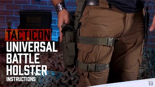 Tacticon Universal Battle Holster [upl. by Enidlarej]