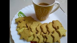 Eggless kaju pista cookies  Crunchy melt in mouth cookies recipe in pressure cooker [upl. by Latrell]