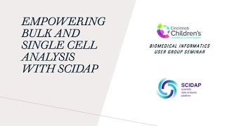 Empowering bulk and single cell data analysis with SciDAP [upl. by Myrah244]