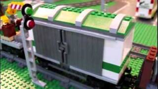 New Lego Cargo Train 3677 Coming Out In August 2011 [upl. by Marielle]