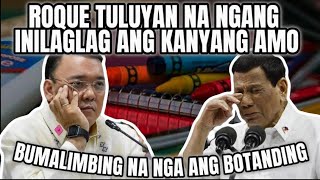 AT NILAGLAG NA NGA NI HARRY ROQUE SI RODRIGO DUTERTE SA KANYANG VLOG [upl. by Edra]