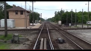 HD Amtrak Ride C amp M Sub Open Air Glenview to Truesdell MP53 [upl. by Odnam]