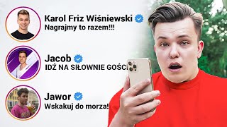 Napisałem do 100 INFLUENCERÓW o WYZWANIA przesada [upl. by Lauer524]