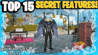 15 HIDDEN Features amp SECRETS in the new UPDATE  Dreamlight Valley [upl. by Lorianne28]