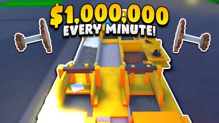 Factory Simulator  The BEST T2 Base Layout 1000000  Minute  Roblox [upl. by Eelsnia]