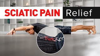 Sciatica Pain Relief Exercises  10 Min Routine [upl. by Attennaj220]