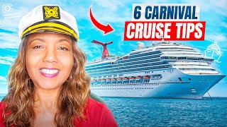 6 CARNIVAL CRUISE TIPS YOU MUST KNOW [upl. by Winchester]