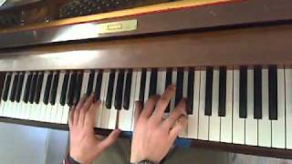 Raindrops are falling on my head  How to play and sing on the piano [upl. by Erdman]