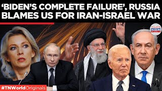 Putins Spokeswoman Rips Bidens Middle East Blunders Amid IranIsrael War  Times Now World [upl. by Hax471]