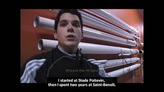 Antoine Brizards first interview at Stade Poitevin 2009English subs [upl. by Eamon]