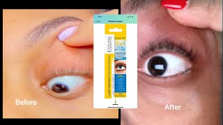 Product Review Longer lash resultsFT Eveline Cosmetics 8w1 total action lash serum [upl. by Delly]