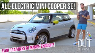 2023 Mini Cooper SE Review Fun EV but She Doesnt Have the Range [upl. by Nored]