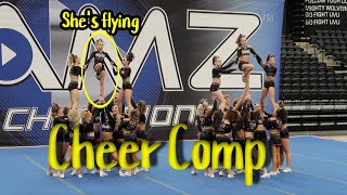 Level 3 Jamz Cheer Comp and Setting Up Christmas Tradition  The LeRoys [upl. by Lazare]