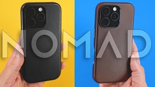 Nomad Modern and Traditional Leather Cases  iPhone 16 Pro [upl. by Caldeira]