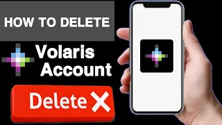 How to delete volaris accountVolaris account deleteDelete volaris accountUnique tech 55 [upl. by Ielirol]