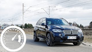 BMW X5 xDrive40d 313 HP acceleration 0100 kmh 0200 kmh  1001cars [upl. by Benedetto]