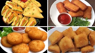 4 Bread Recipes  Snacks Recipes  Ramadan Recipes  Bread Snacks  New Recipe  Ramzan Recipe 2024 [upl. by Yrral982]