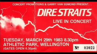 DIRE STRAITS  19830329  Wellington NZL AUD BOOTLEG [upl. by Correna914]