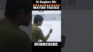 Rrb alp maths tricks maths viralvideo shorts [upl. by Latta]