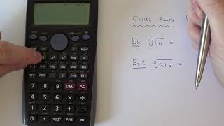 How To Cube Root A Number On a Casio Scientific Calculator [upl. by Gareri546]