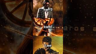 KGF 2 VS KALKI VS LEO 1ST WEEKEND COLLECTION 🥵 WORLDWIDE OFFICE 🔥 l Comment Your Favourite Movie [upl. by Alliw]