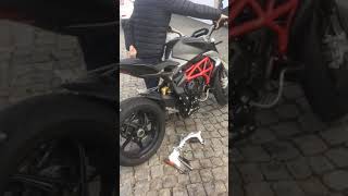 MVAgusta Brutale 800 Sound  No Exhaust [upl. by Ahsinam]