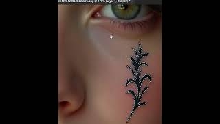 Photoshop Tips 2025  how to remove tattoo from skin easily using Photoshop gfxom [upl. by Yoong]