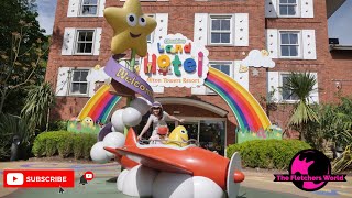 Day 1 Birthday Stay at CBeebies Land Hotel Alton Towers Resort Room Tour Rides Gardens Nemesis [upl. by Harelda]