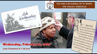 Ash Wednesday Service from the Pro Cathedral of St Mary 14 02 24 7 30pm [upl. by Forrer]