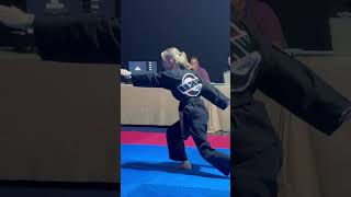 Excellent Women’s Open Sport Martial Arts Form martialarts wkuworld blackbelt martialarts [upl. by Eerual78]